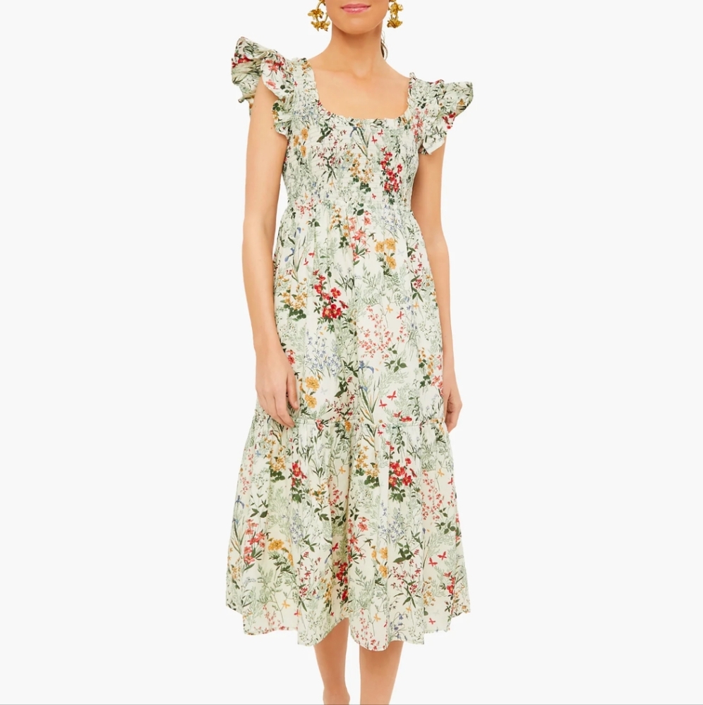 Tuckernuck Sun Faded Fields Mallie Dress size medium